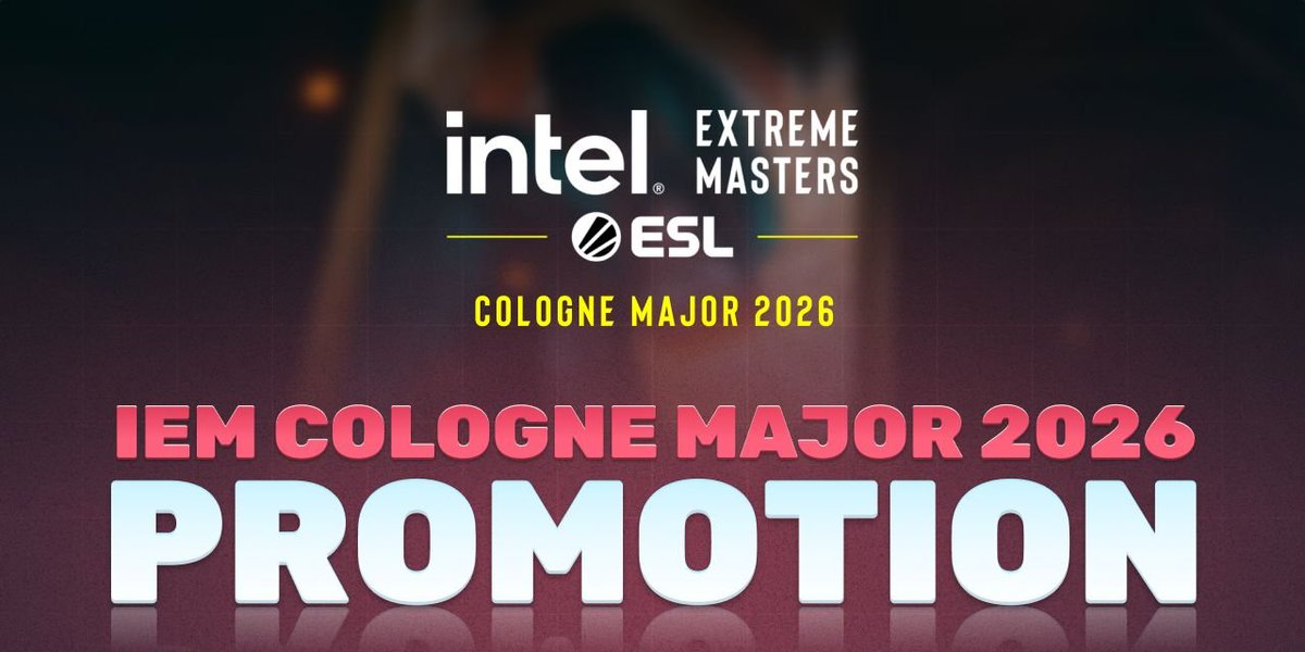 CSGO500's tweet photo. As IEM Cologne 2026 continues, the remaining teams fight for a chance to win the trophy!  🏆

From June 6–21, we are offering boosted winnings and free bets for winning pre-match bets based on team and player performances. Check out the link in comments!

🔁 + Comment your team for a chance to win a free bet! 🎁