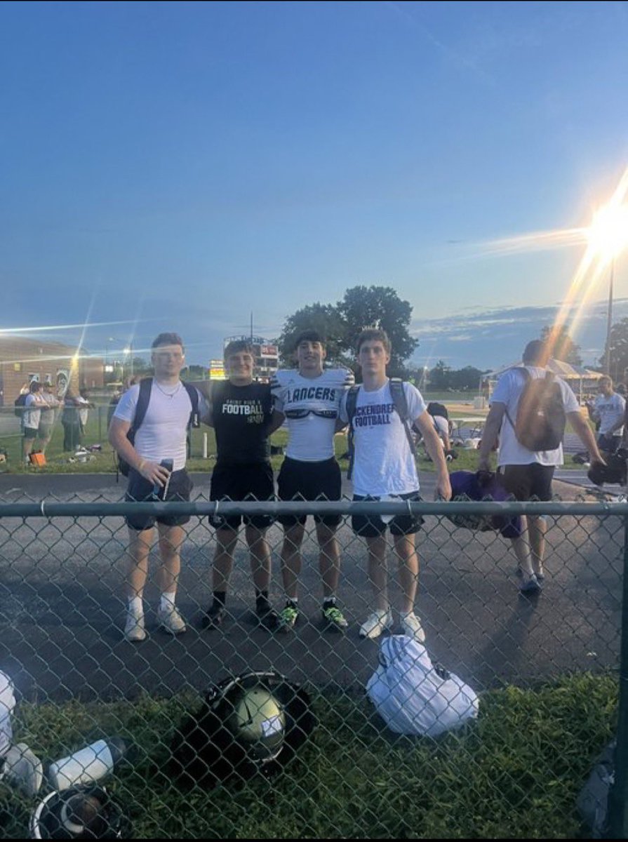 lynnden09's tweet photo. I had a great time competing at the @Mckendree_FB camp last night! I got a lot of reps and some good instruction.
X
@CoachRejfek @TJenkins_Mck @CoachHall_FB
@Coach_Taylor05 @JPRockMO @StPX_Football https://t.co/9ilkW5ey5e