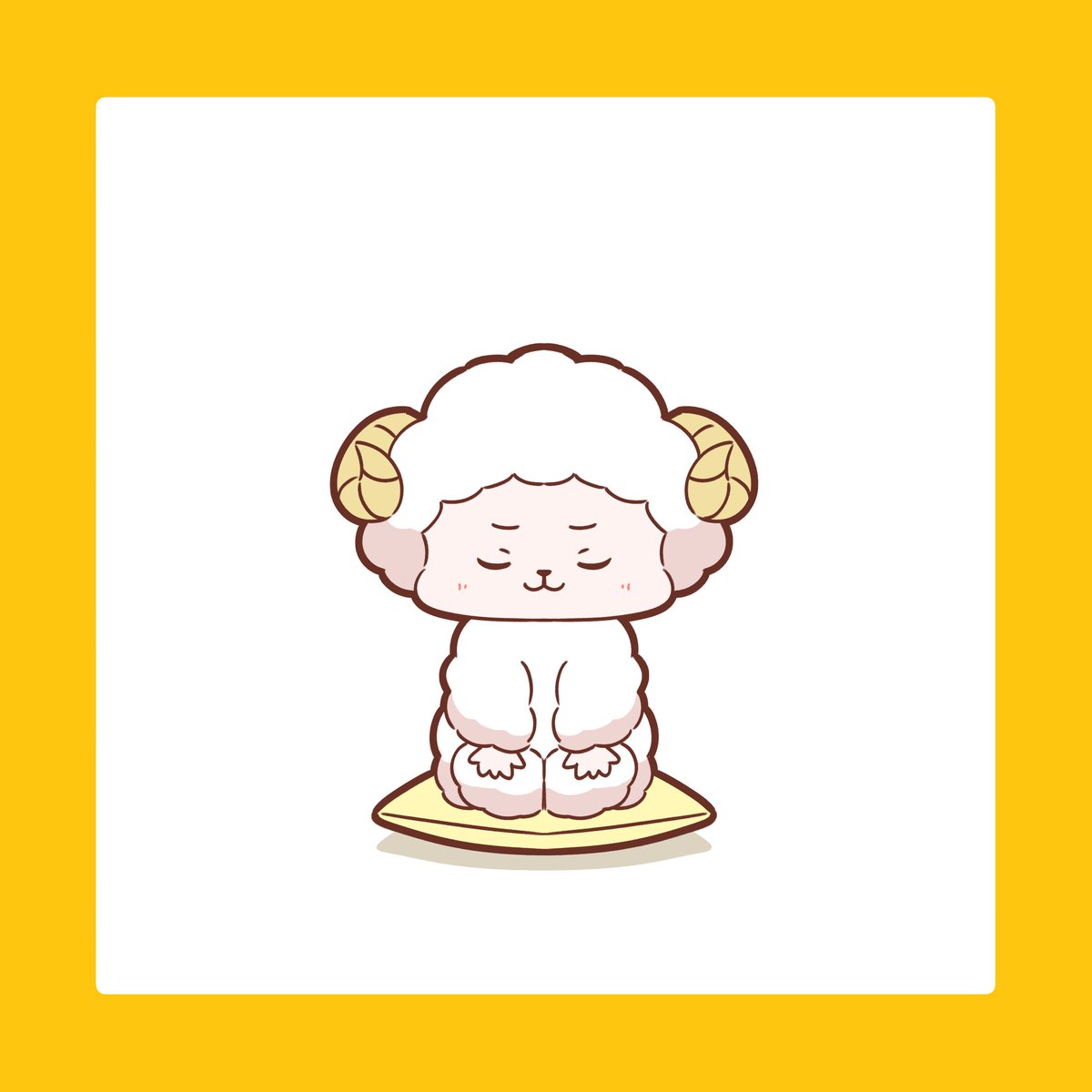 tree_isu's tweet photo. ＃角巻わため生誕祭2026
座して待つのみ🐏 https://t.co/wZ1A7gO7ih