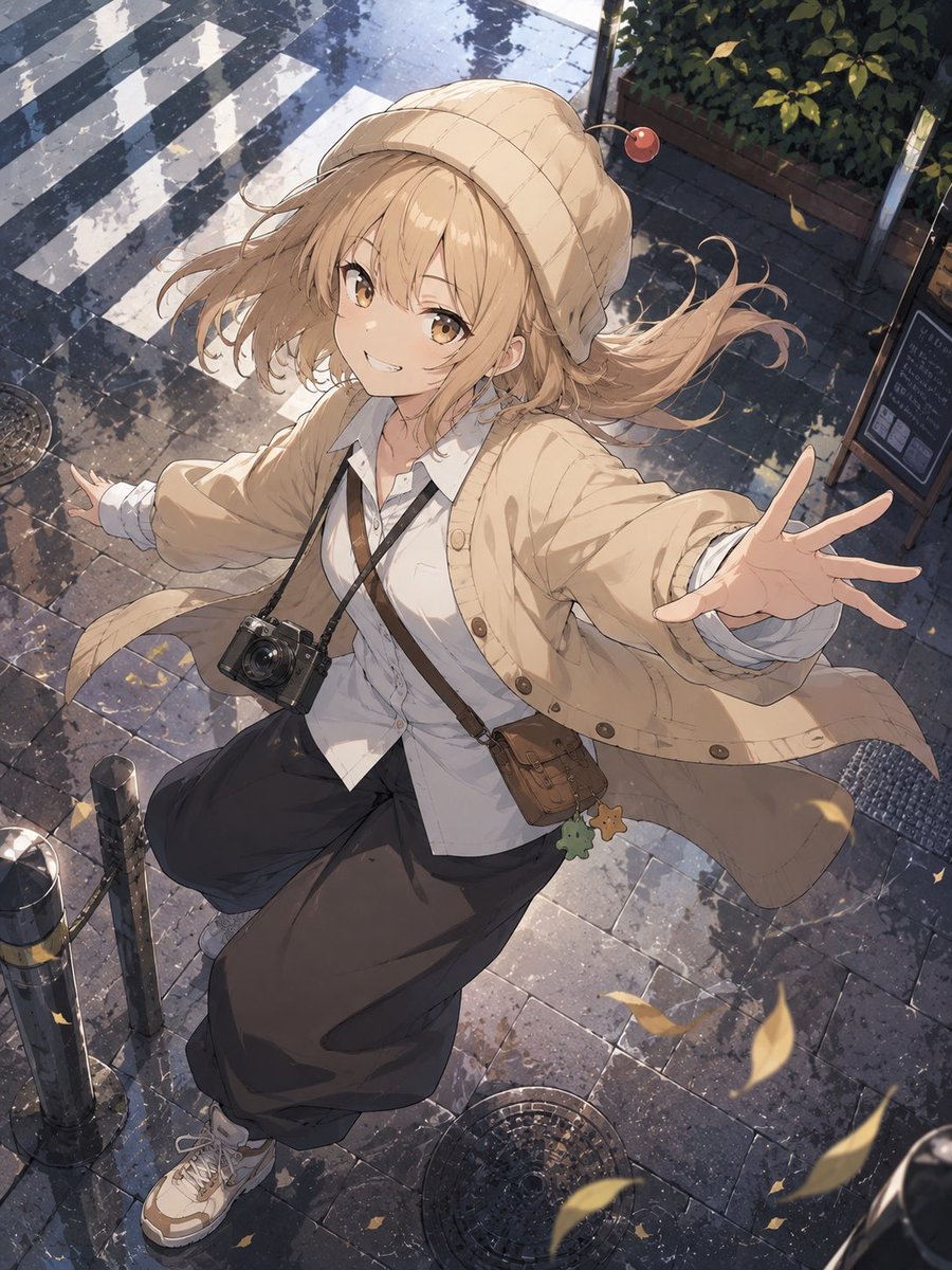 いつもとは違う格好で。 こうなるともう誰が誰やら……でも可愛いからヨシ