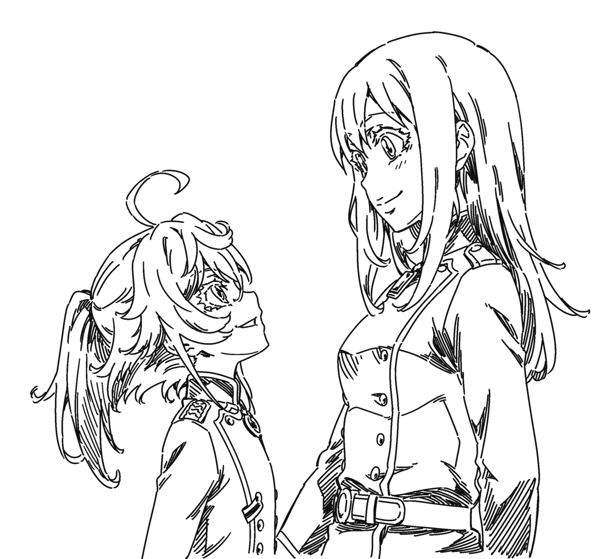 yooochika's tweet photo. かつて塹壕で泣いていた少女が、いまや『白銀』にとってなくてはならない一翼となりましたね！ https://t.co/BQcgxfF6gb