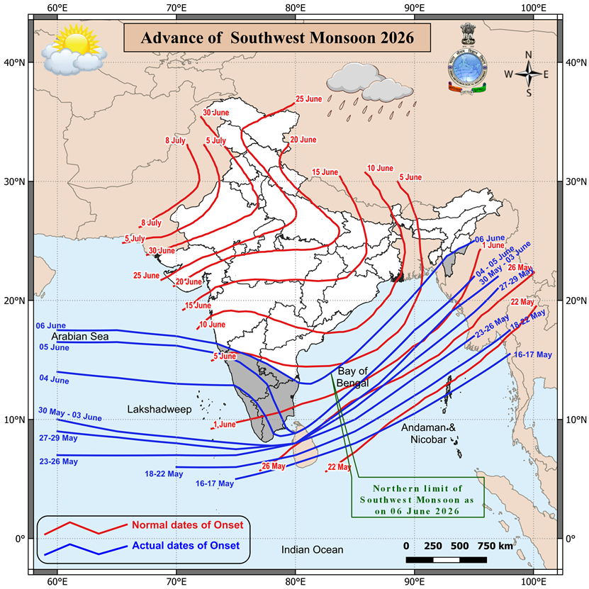 jnmet's tweet photo. #Monsoon2026 has advanced across most of #TamilNadu, more of #Karnataka, parts of #Maharashtra &amp; southern #AndhraPradesh. The monsoon can advance into more of Maharashtra, Andhra Pradesh &amp; some parts of # Telangana over the next couple of days. https://t.co/dVbfQs54C1