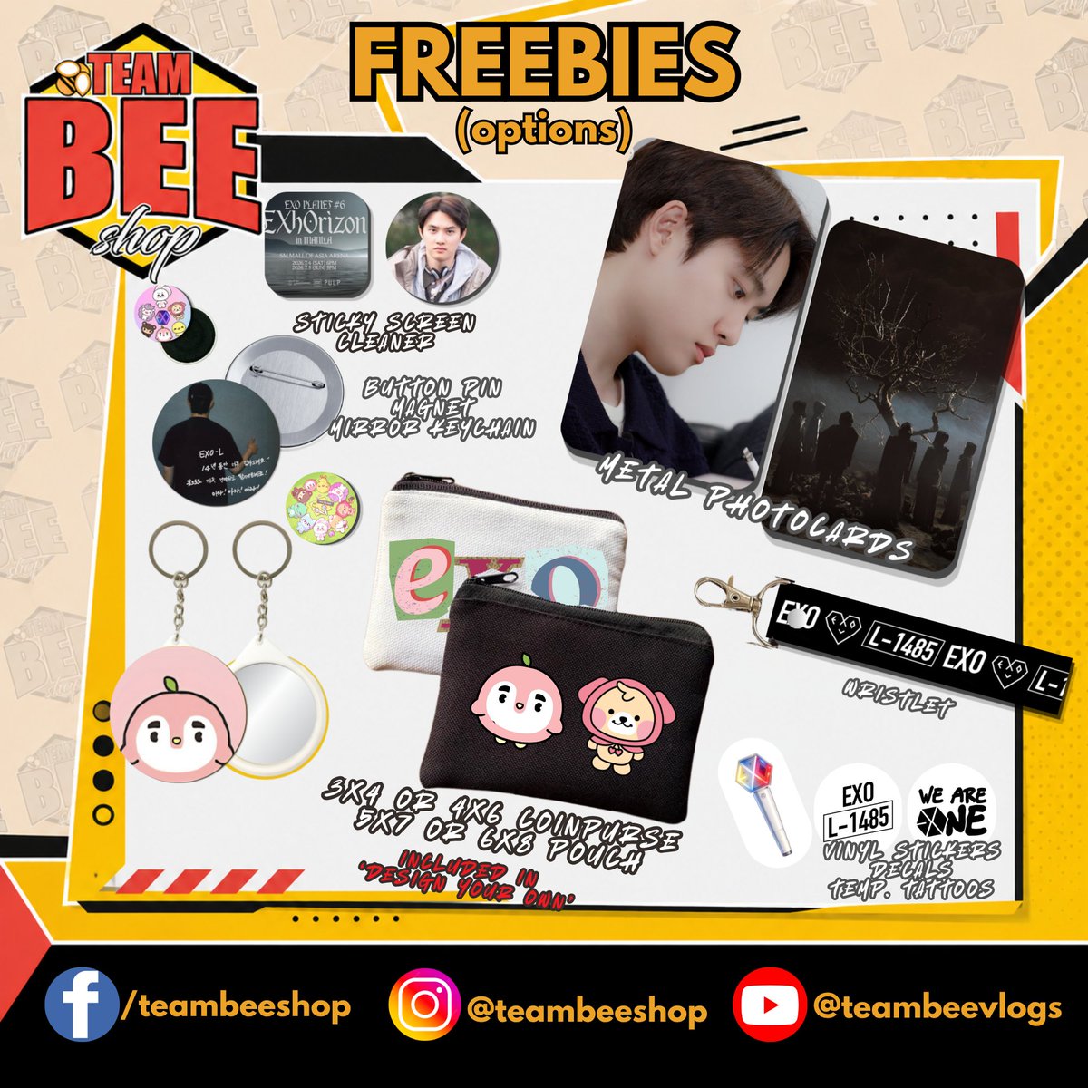 aubreybahalla9's tweet photo. 🎁 Reward lineup revealed!

Want to know how to get your favorites? 👀

The complete tier breakdown is available in our donation form. 💛

📍 Catch US at the FANZONE on BOTH Day 1 &amp; Day 2.

#EXhOrizon #EXOLPH @kyungsoobam @ForEXO_mnl https://t.co/bRasqNo14d