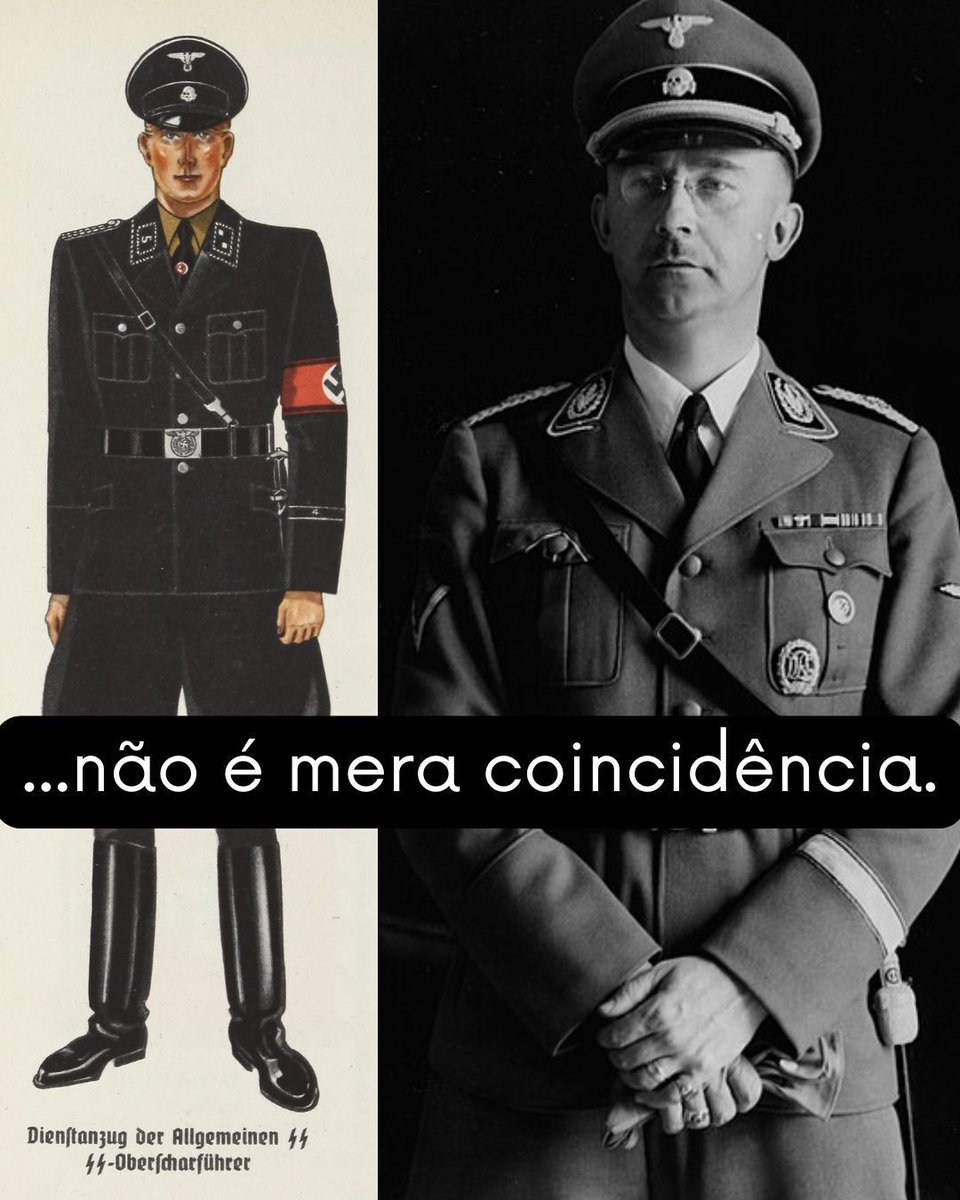 ArklayLibrary's tweet photo. Qualquer semelhança...não é mera coincidência.

O olhar afiado da historiadora aqui notou a grande semelhança dos trajes dos guardas zumbis do trailer de #ResidentEvilVeronica com o uniforme da Shutz/staffel (SS). https://t.co/pW0C1sDoLl
