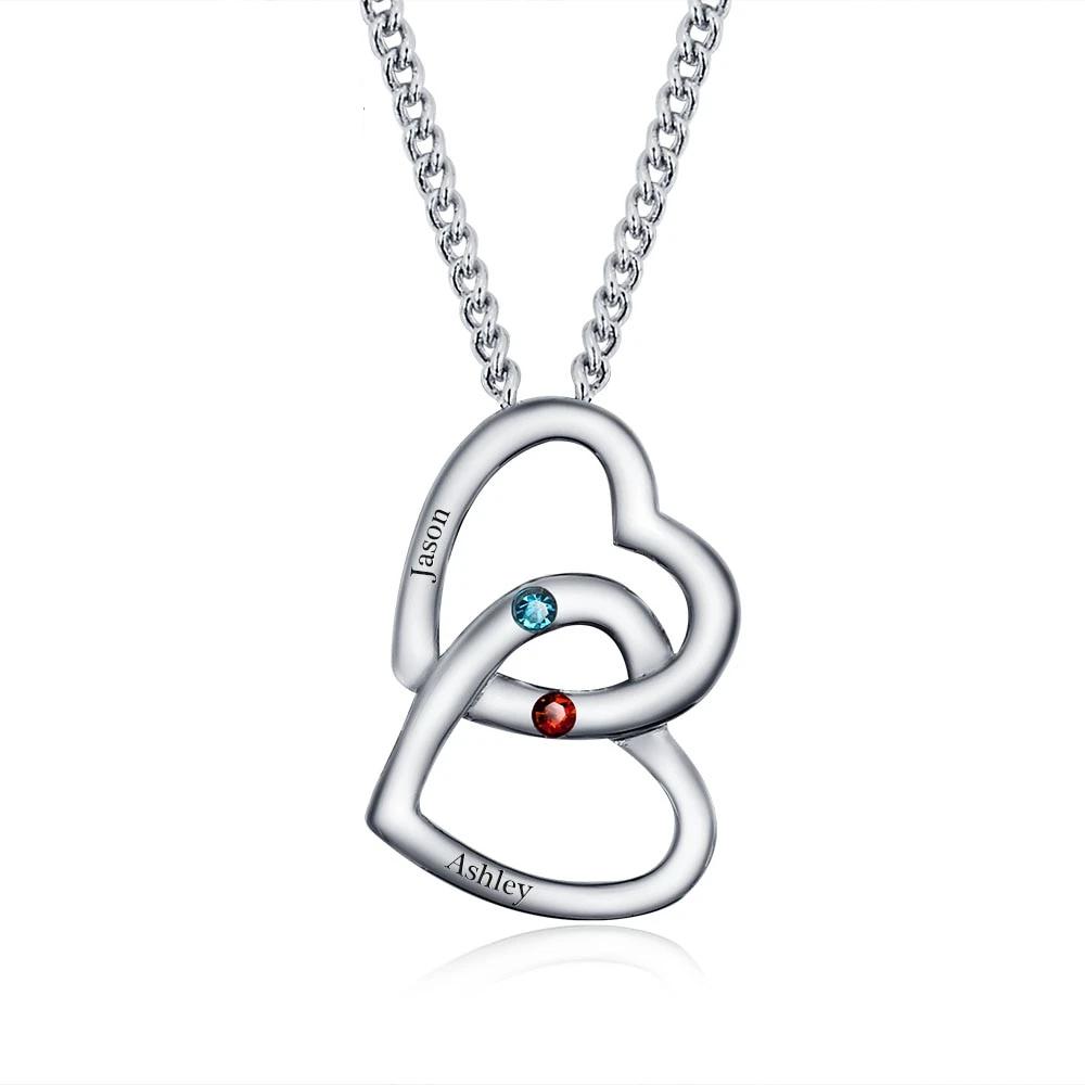 eileenelsastore's tweet photo. 💰 Looking 4 something special? 
👉 Our Personalized Double Heart 2 Birthstone Necklace by Eileenelsa is just $33.00 👈
 Grab it ASAP https://t.co/UeQKE6a1vp https://t.co/0sAbhBQspG
