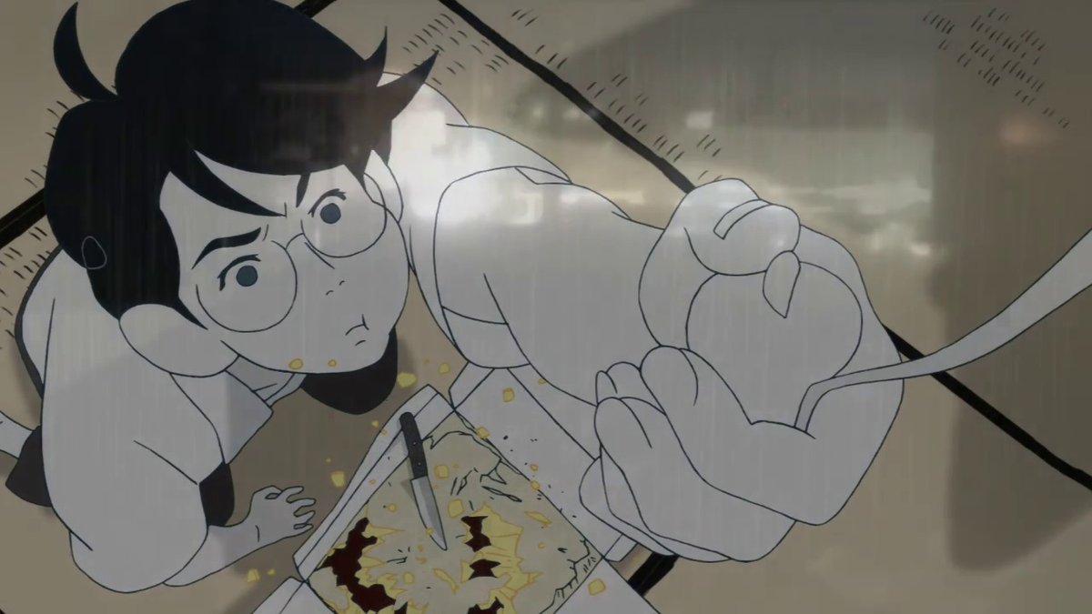 TatamiFrames's tweet photo. The Tatami Galaxy, episodio 1, frame 25084 https://t.co/bbDR9FTH1l