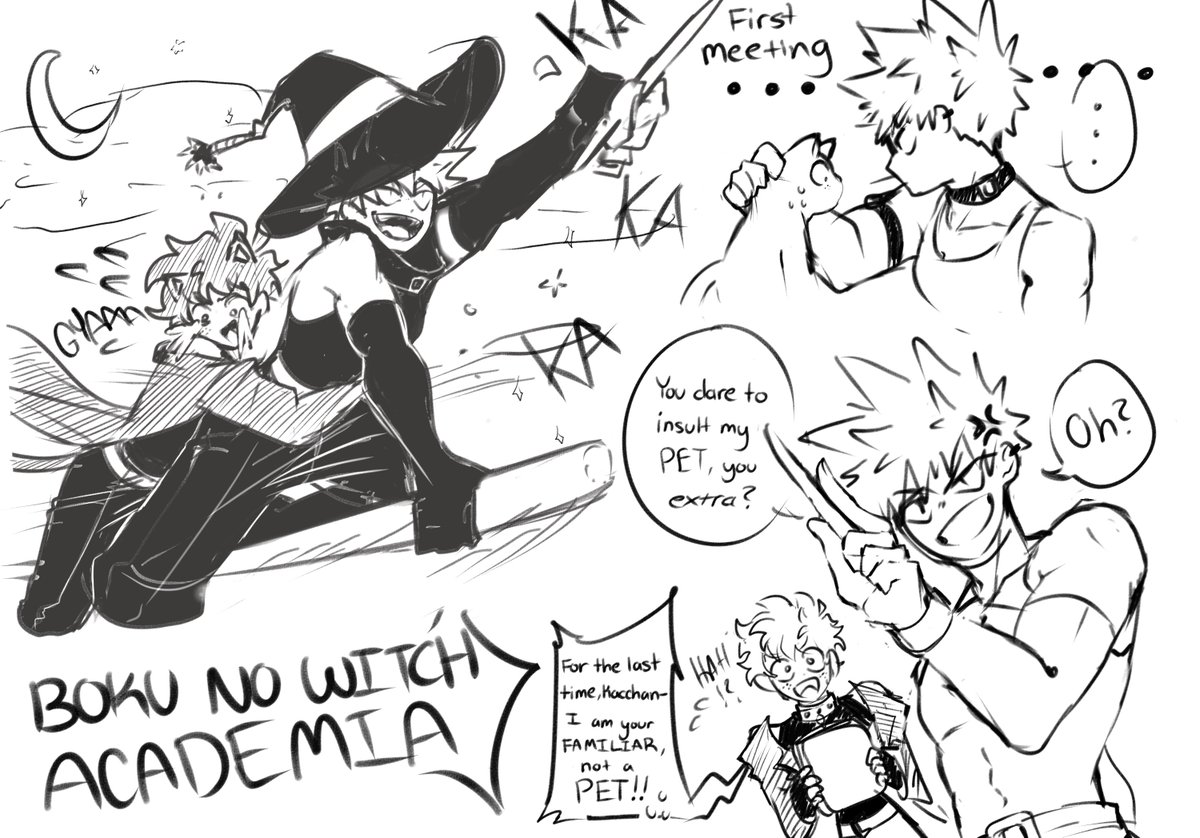 ppacchoo's tweet photo. More on my #DKBK witch AU https://t.co/hSiMKTnUG1
