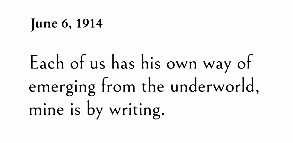 NostosLit's tweet photo. ― Franz Kafka, letter to Grete Bloch https://t.co/7y3fItSemN