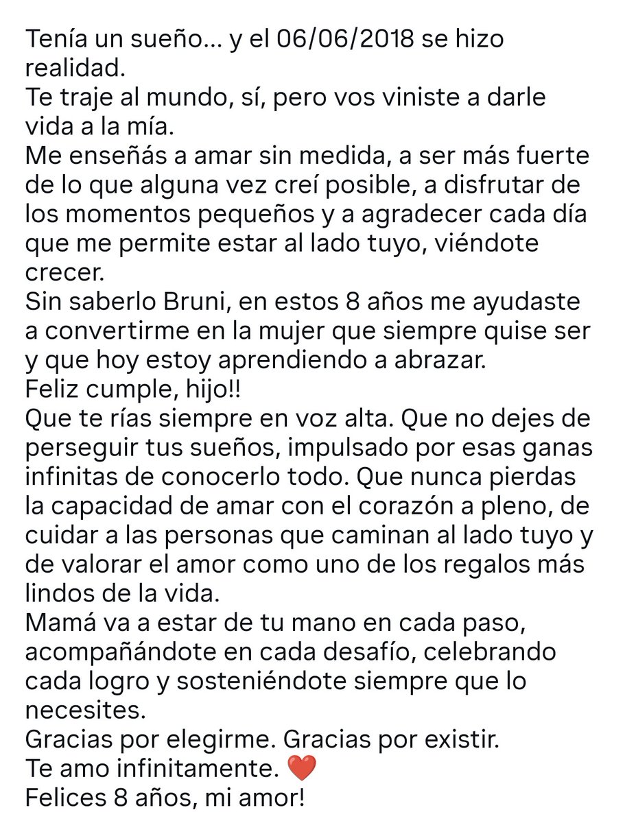 gabrielarojas_'s tweet photo. Felices 8 años amor de mi vida! 
Feliz todo! 
Te amo hasta el infinito! ❤️ https://t.co/MoURS1lYXW
