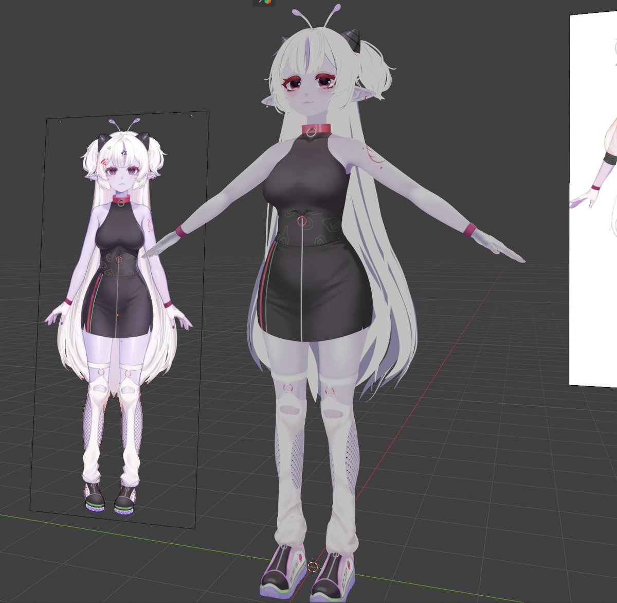 Halshu_'s tweet photo. 🥹🔫
#3Dmodel #3D #Vtuber https://t.co/pO1p3sGaHx