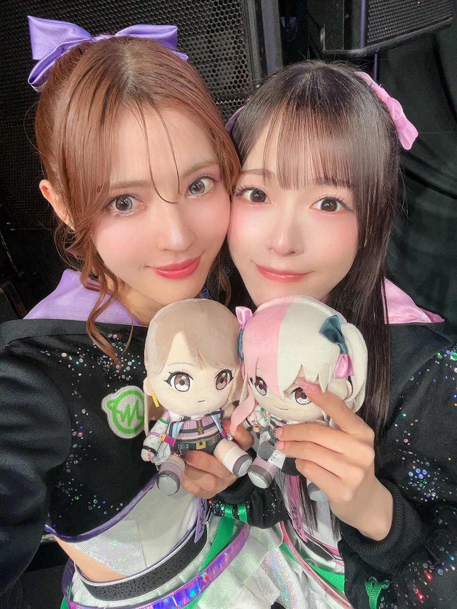 TemmaYuuki's tweet photo. Haya-Coco Forever.......💜🩷

#D4DJ #バグバスターズ #ユニコード https://t.co/ZsCxqxxV2Z