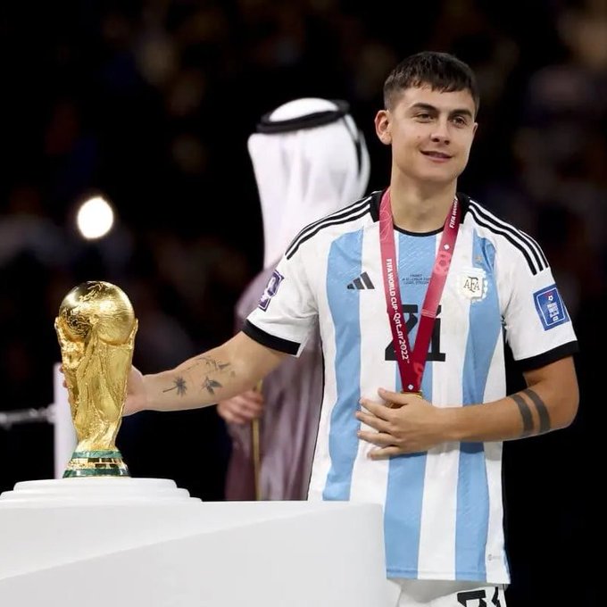 LSAlert_Ligue1's tweet photo. Just 39 minutes of World Cup football have been played by Paulo Dybala.
#LiveScoreAlert
https://t.co/VtNikSQoRZ