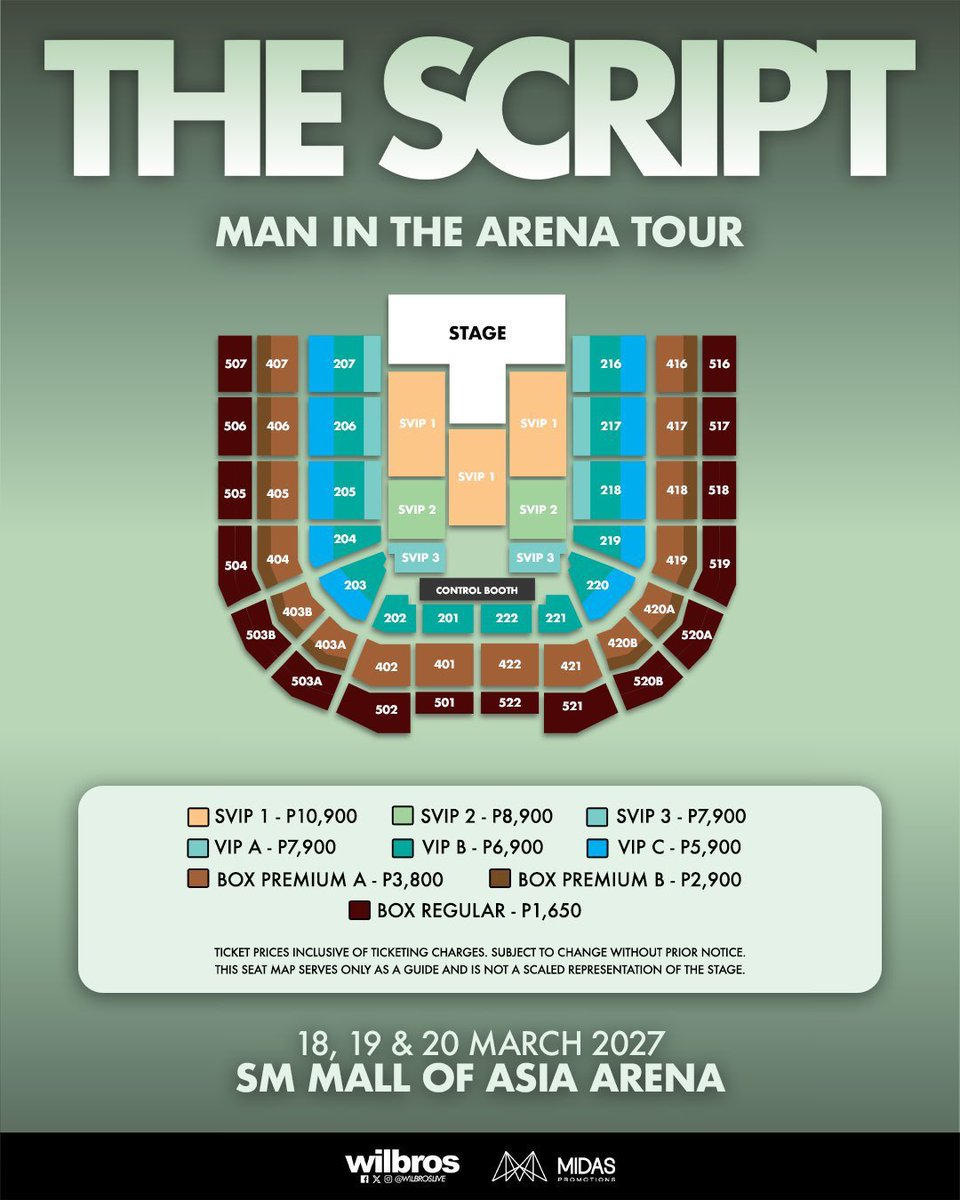 375haechanradio's tweet photo. OPEN FOR TICKET ASSISTANCE TPA
💫 THE SCRIPT MAN IN THE ARENA TOUR DAY 3 in MANILA
📤 Booked under your own name/account!
📌 Check pinned & tags for legitimacy
⌛️ Early check-out & real-time updates.
t. ta concert philippines smtickets
#TheScriptInManila https://t.co/5rnCwfFssf