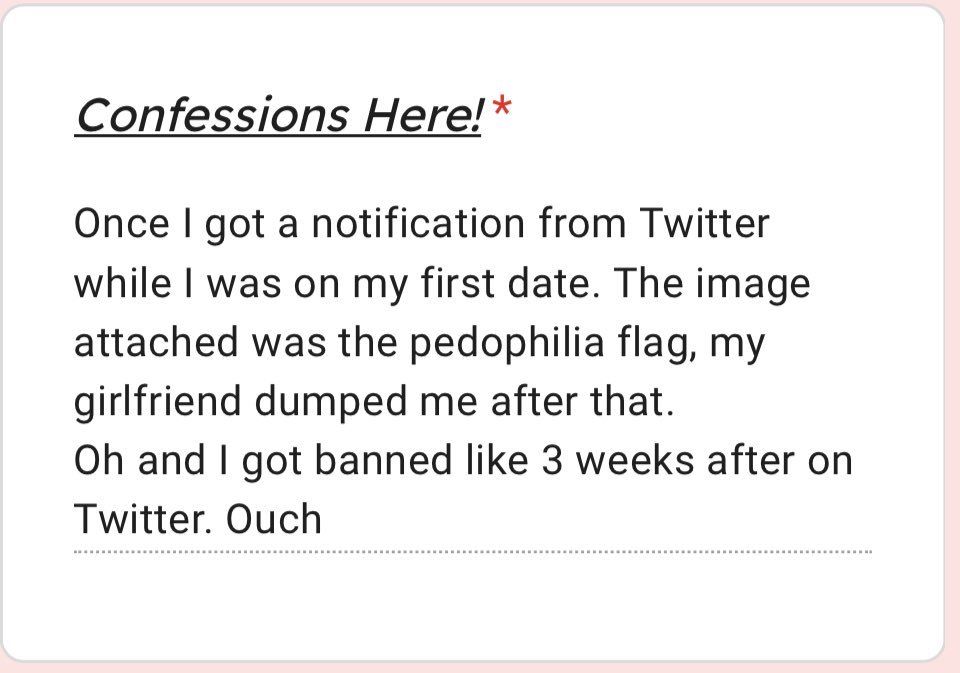 pr0bloxians's tweet photo. || #59th confession by… Trim! ||

oh wow im sorry to hear that dude -🍓 https://t.co/w0mFe3VHts