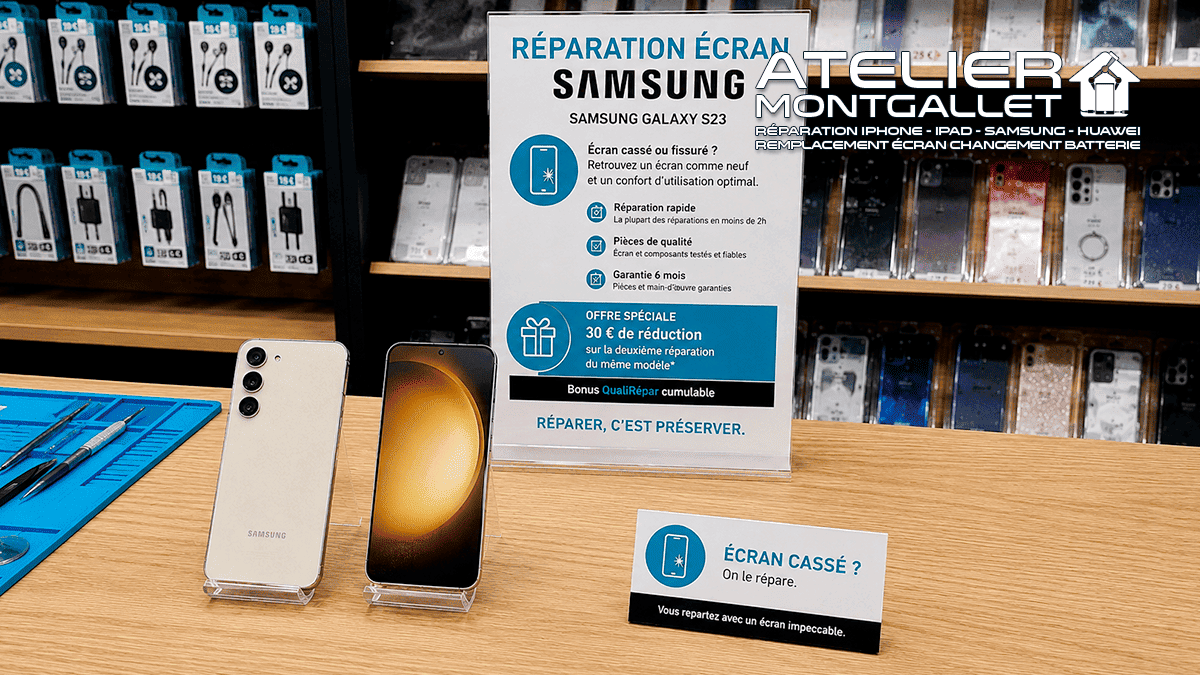 ATMontgallet's tweet photo. Écran fissuré, batterie faible ou connecteur de charge HS ?
Atelier Montgallet répare téléphones et tablettes : iPhone, Samsung, Google Pixel, Xiaomi, Oppo.

📞 01 43 47 45 70
🔗 https://t.co/1ZV0M1ghlI

#RéparationTéléphone #Paris https://t.co/Kt5TkYrQ7y