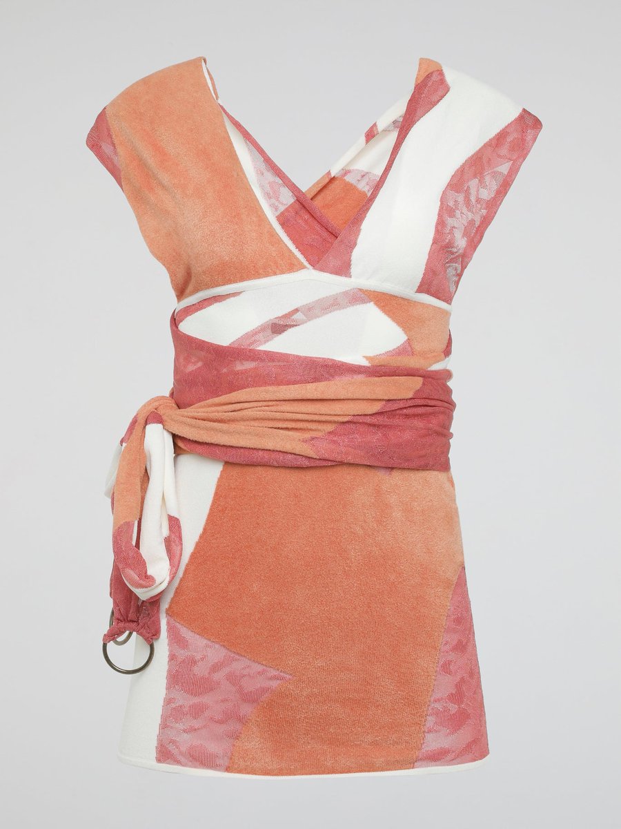 may_vivianaa's tweet photo. Leah Kateb wearing vintage Roberto Cavalli orange velvet panel mini dress https://t.co/TqDME68yTq