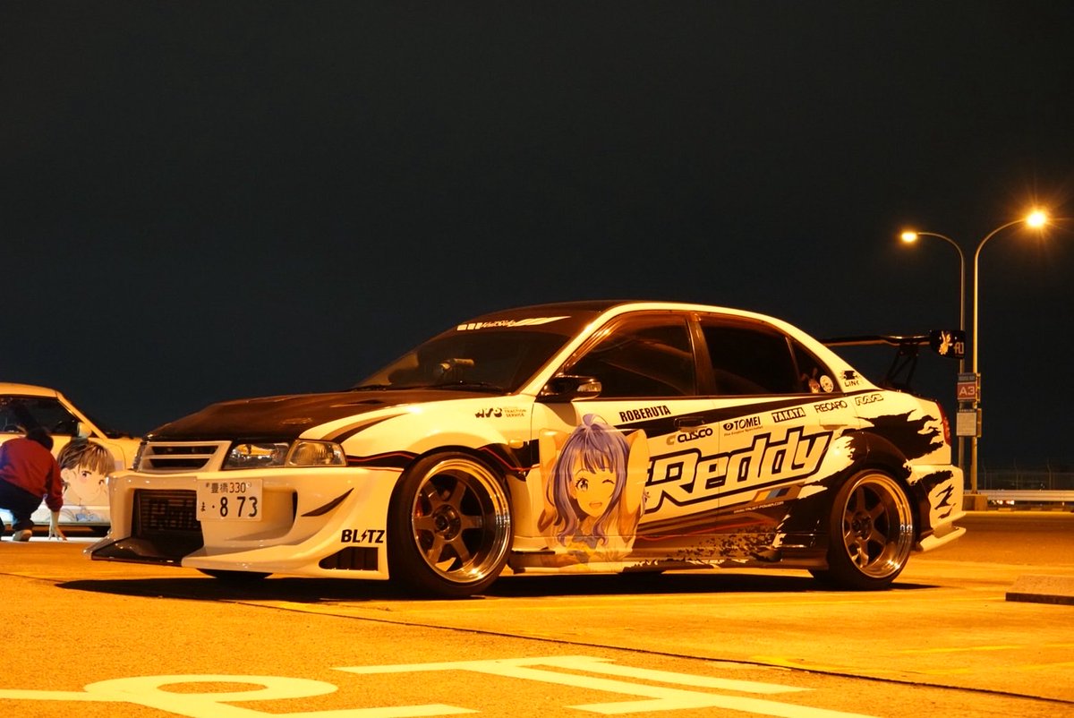 evo5_Tatsuya22's tweet photo. #痛車
#マケイン　#八奈見杏菜
【ご報告】873号とりあえず戻ってまいりました！これから慣らししてからセッティングです！！
4枚目同じ絵師さん併せ@VMAX_IS_MY_Life さん

📷　楓くん ＠kaede_riku0413 
📷　hoi minさん @hoimin_gsx 
撮影ありがとうございます✨ https://t.co/l6h1Ty2D1f