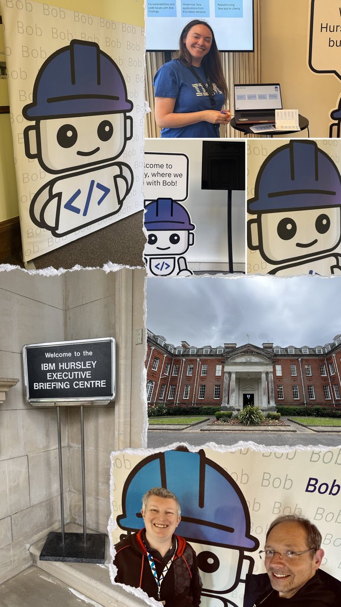 myfear's tweet photo. I had the pleasure to visit #IBM Hursley last week and talk about #Middleware, #Quarkus, and of course #IBMBob π
@IBM @IBMDeveloper https://t.co/uv1iJwcpiU