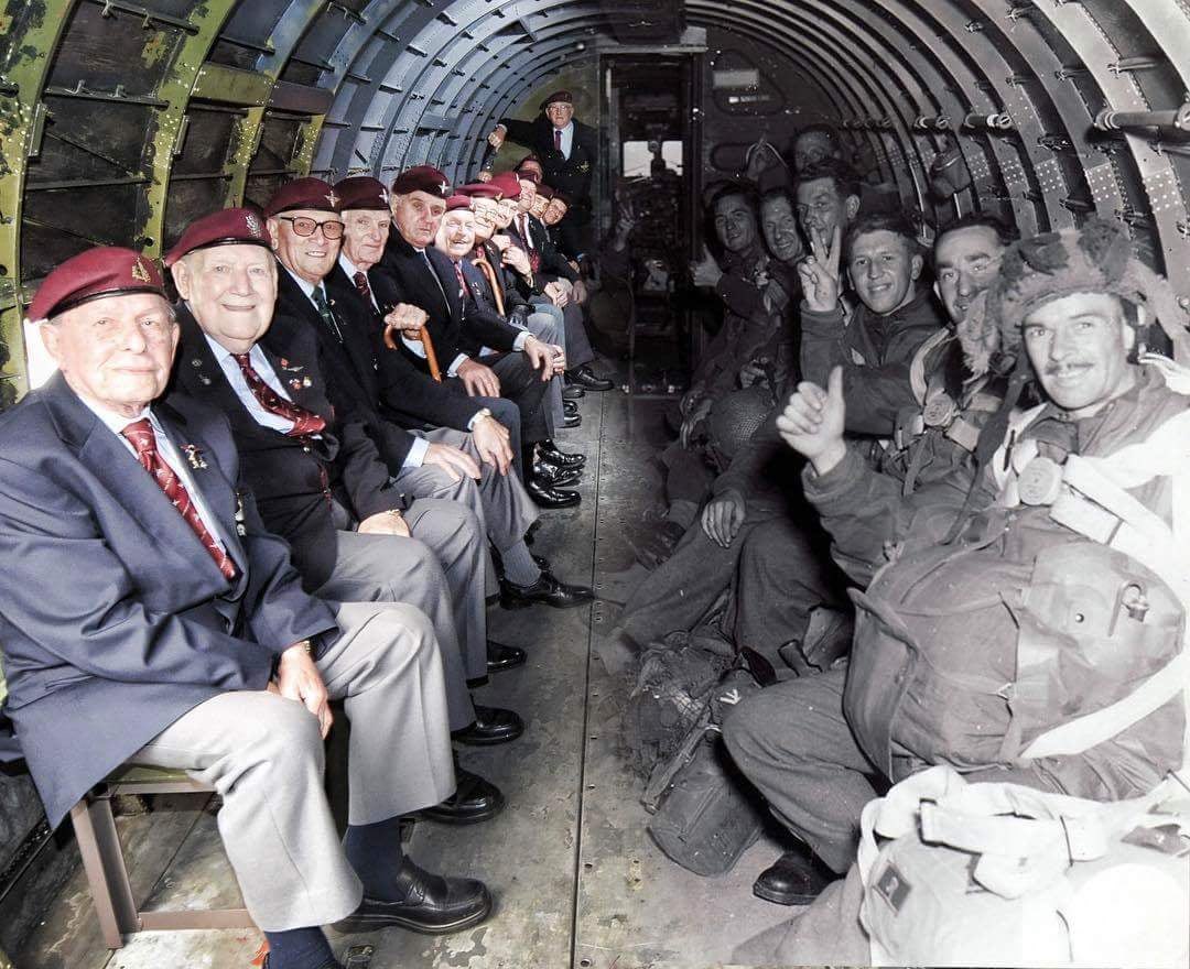 LarryBrockJr's tweet photo. I always think of this photo on D-Day. https://t.co/oWvHw0coC5