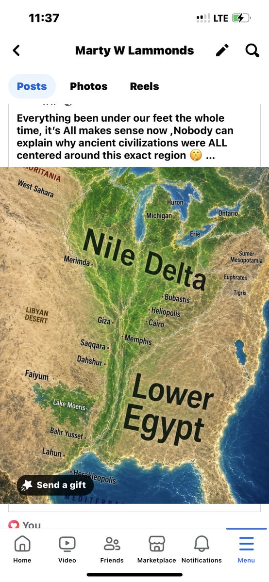 MartyLammonds's tweet photo. Nobody wants to know that they are living in the old Egypt! In 1909 Arkansas gazette wrote a article about Egyptian artifacts being found in the Grand Canyon!! Look at the 1499 British map ! They’ve changed everything they have a lied forever https://t.co/i1a93zzViS