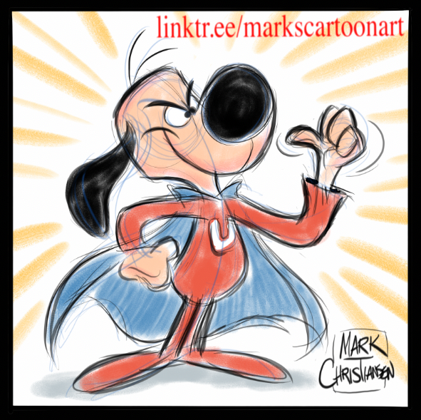 MARKCHR69023853's tweet photo. A couple of T.V. cartoon favorites drawn by me yesterday.🙂 https://t.co/pvc4nsTm4d
