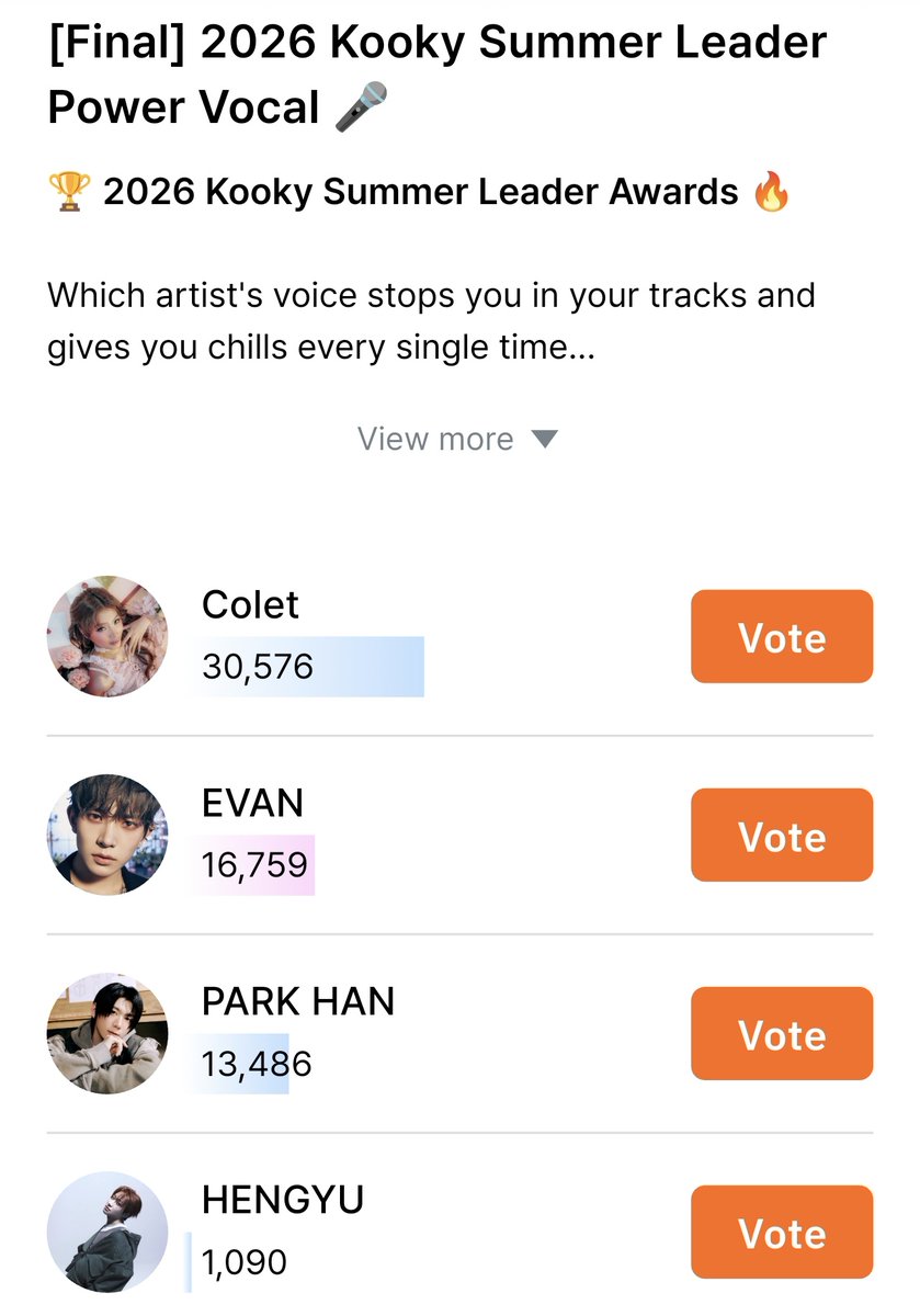 EVAN0310_15's tweet photo. The gap on X is getting closer, and we’ve already dropped to 2nd place on the app. Aces, Jalnandans, please keep tapping and voting for EVAN!🔥

👇👇👇👇👇👇👇👇

Check out this awesome content on Kooky! : https://t.co/9lmnbOYR8g https://t.co/J0jesbZYNY