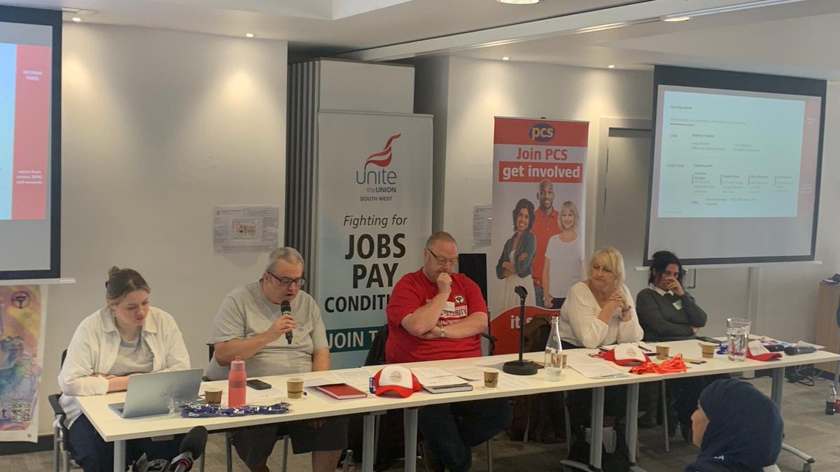 Dis_PPL_Protest's tweet photo. #SocialSecurityIsATradeUnionIssue 

Excellent speeches from panel speakers from Ellen M-S, Andy M, Martin from @Dis_PPL_Protest @Unite_Community @pcs_union https://t.co/JR9t0uqv4P