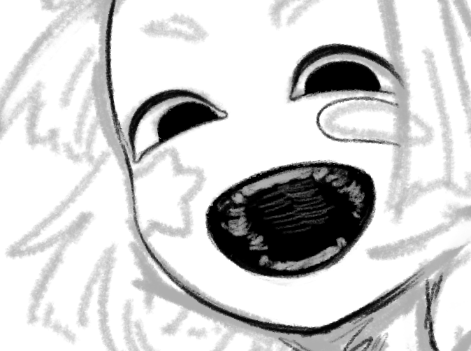 _toxiction_'s tweet photo. こんばんは、狂人です🖖（←長寿と繁栄を）
自分の描いた顔がド癖すぎてバチギレしています
なんだぁてめぇ、かわいい顔描きやがって、天才かぁ？
不老不死となってこの技術を後世に残す必要がある https://t.co/G780QqRjiX