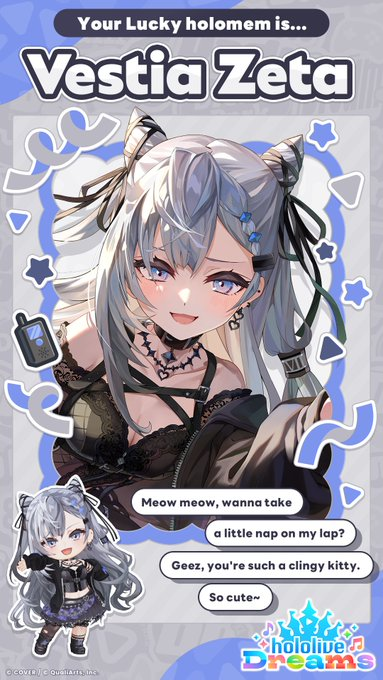 StickPersonMan_'s tweet photo. Zeta: im not a cat
Also Zeta: https://t.co/MT8pyUInPf