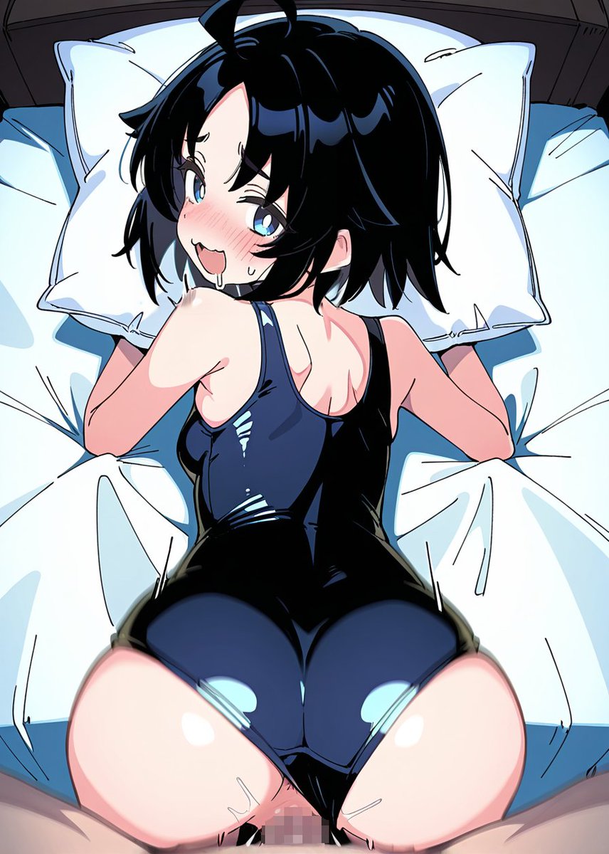 貧乳妹にスク水を着せたらすることは一つ…! 