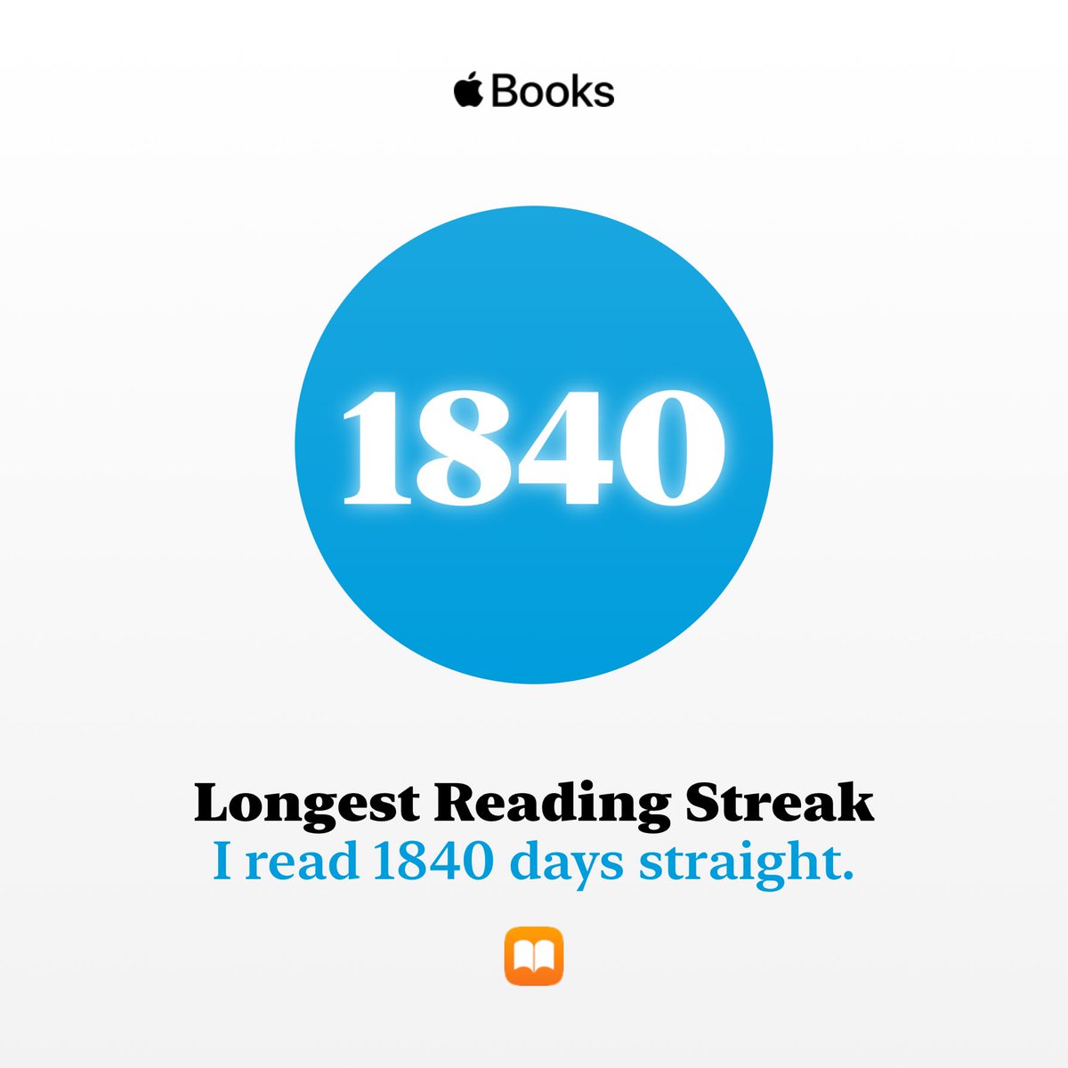 dafitproduction's tweet photo. I’ve achieved my longest reading streak. Set your own #ReadingGoals on @AppleBooks. https://t.co/sF91E211HL Good Job (mike)😮‍💨✨💫☯️✅DAFIT‼️🪞👀⛏️ https://t.co/sBITNEaGmE