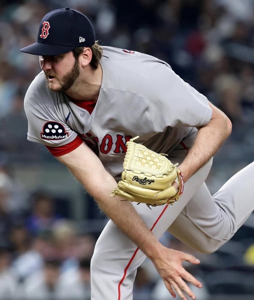 BOSSportsGordo's tweet photo. The Red Sox have received calls on their three best relievers; Aroldis Chapman, Garrett Whitlock, and Justin Slaten, according to @jcmccaffrey.

They’ve reportedly told teams they have no interest in dealing any of the three. https://t.co/P0BJiu4ZcA