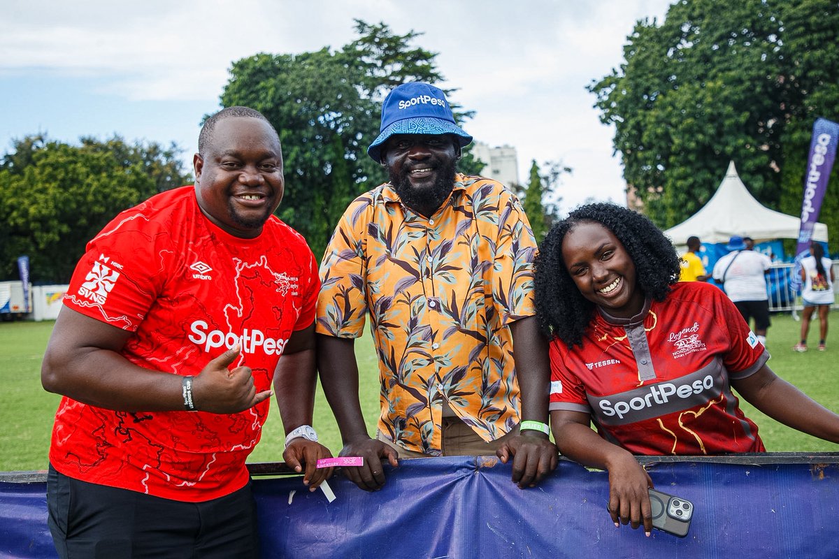 SportPesa's tweet photo. The atmosphere is 10/10 and the weather is playing its part!🙌🏿🥳

The SportPesa Legends Cup is officially underway!💥

#SportPesaNaLegends https://t.co/OKYWMoln7y