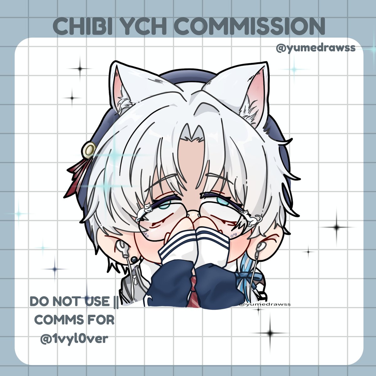 yumedrawss's tweet photo. Comms done for @/1vyl0ver 
Thank you for commissioning me! ^^

If you want something similar, comm me on; https://t.co/7AM0GUHvdf

#VGenComm #VGen #Chibi https://t.co/n9IPfWHrWv