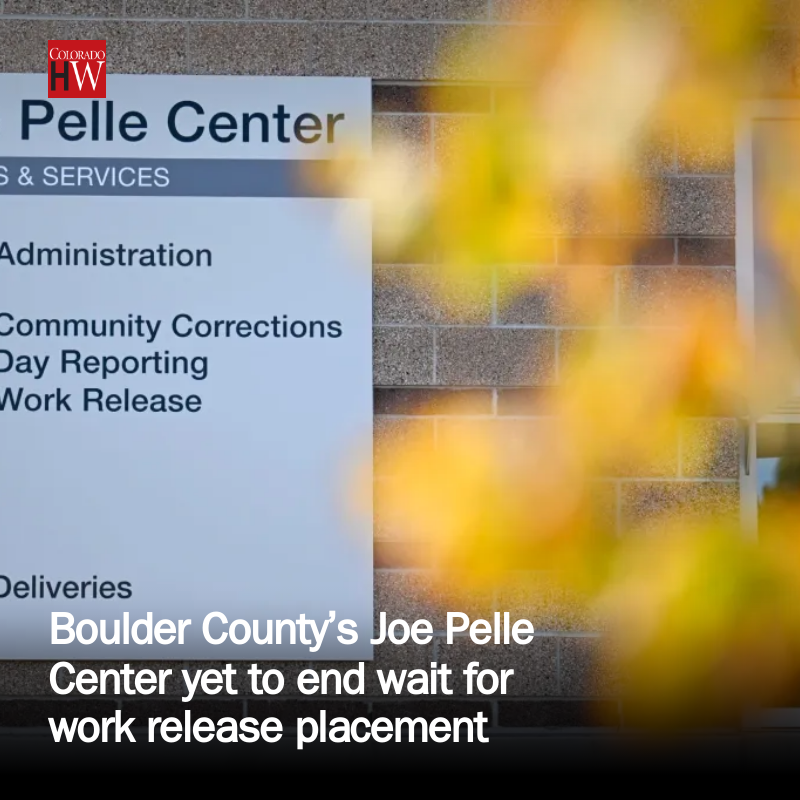 CoHoWeekly's tweet photo. Boulder County’s Joe Pelle Center yet to end wait for work release placement https://t.co/eVZJdyApZB https://t.co/4V9M7sYxZH