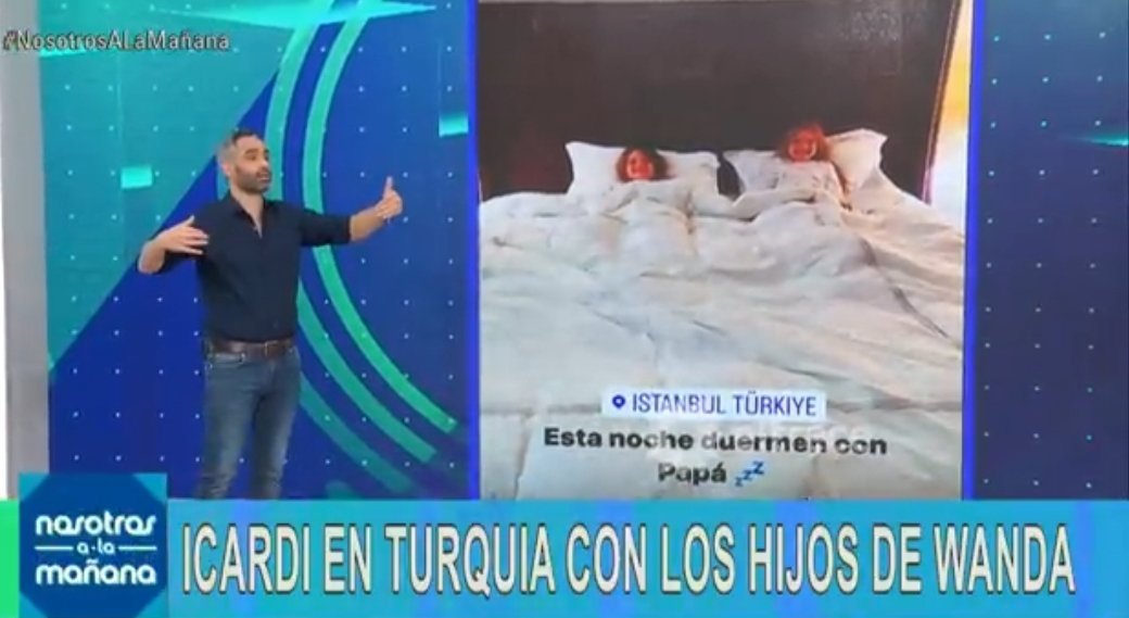 GCuffoni's tweet photo. En el 2022 Mauro Icardi se quedaba solo en Turquía con los 5 chicos porque la madre se vino a Argentina a " Vivir su amor verdadero con Lgante"
Y hoy le piden una "garantía" a este Hombre que demostró con creces ser un padrazo
aún de hijos que no eran d él?
Es extorsión literal. https://t.co/hnUGWlox7d