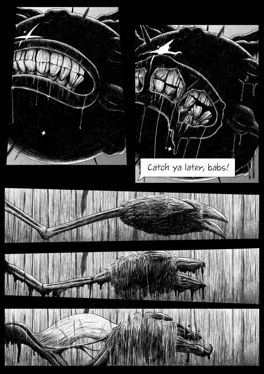 FrostbiteKye's tweet photo. Are in need of weird and wacky comics? This project may be for you!

The Kickstarter for my Cosmic Horror comic Dreaming Away will be going live in 2 weeks! it features a data leech, strange voids, and romance!

#comics #kickstartercampaign #graphicnovel

https://t.co/45KXrnUqf8 https://t.co/Ocf2cUo1To