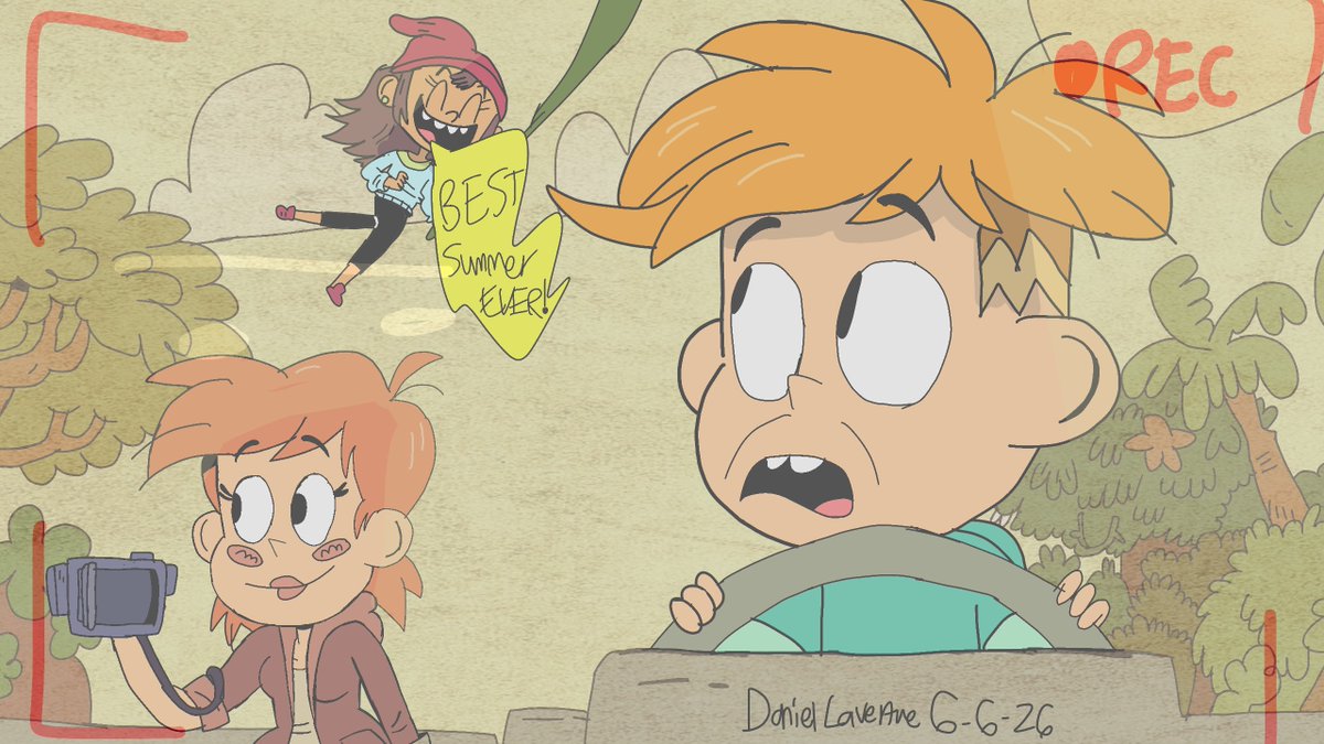 DanielLave25280's tweet photo. One year ago.....

A Wild family made their TV debut on Nickelodeon where we also see Jack and Lily having the BEST SUMMER EVER!!!!

 #wyldepak #Nickelodeon #nicktoons #Cartoonart #CartoonFanart #Nickelodeonfanart #WyldePakFanart #Fanart #Nicktoonsfanart https://t.co/LHJyNa46LX