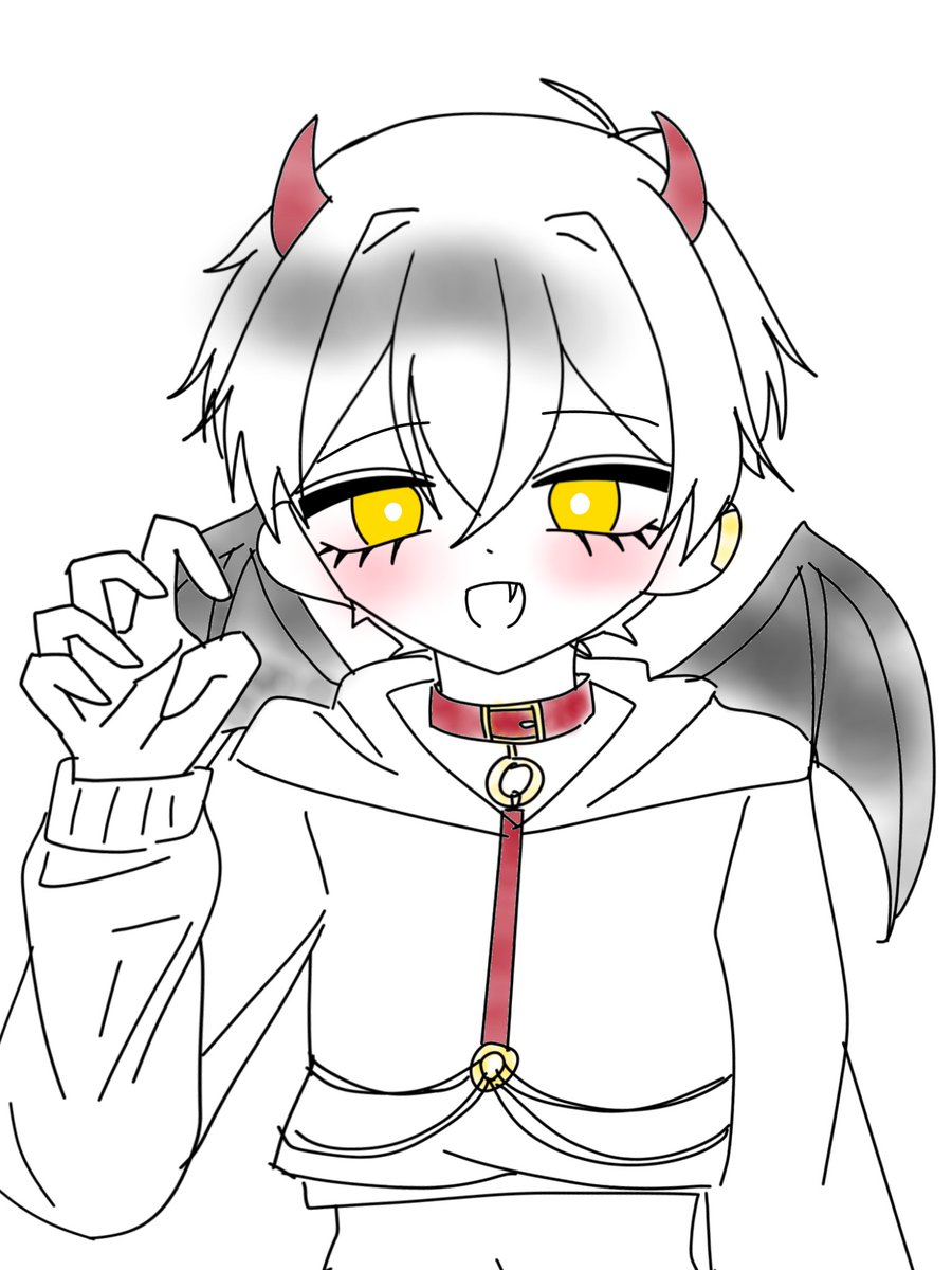 rina7195's tweet photo. 悪魔の日だぞー！！
落書き投げます(っ'-' )╮三
(※ちゃんと描こうとはしたが上手くいかず諦めた様子) https://t.co/wPIA8ikeXi
