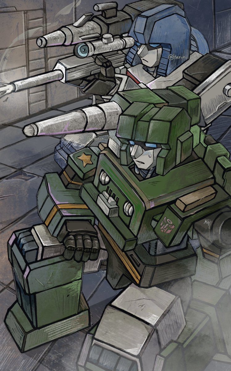 Heron_011's tweet photo. 💙💚
#Transformers #TFmirage #TFhound https://t.co/8cN9rR9IAQ