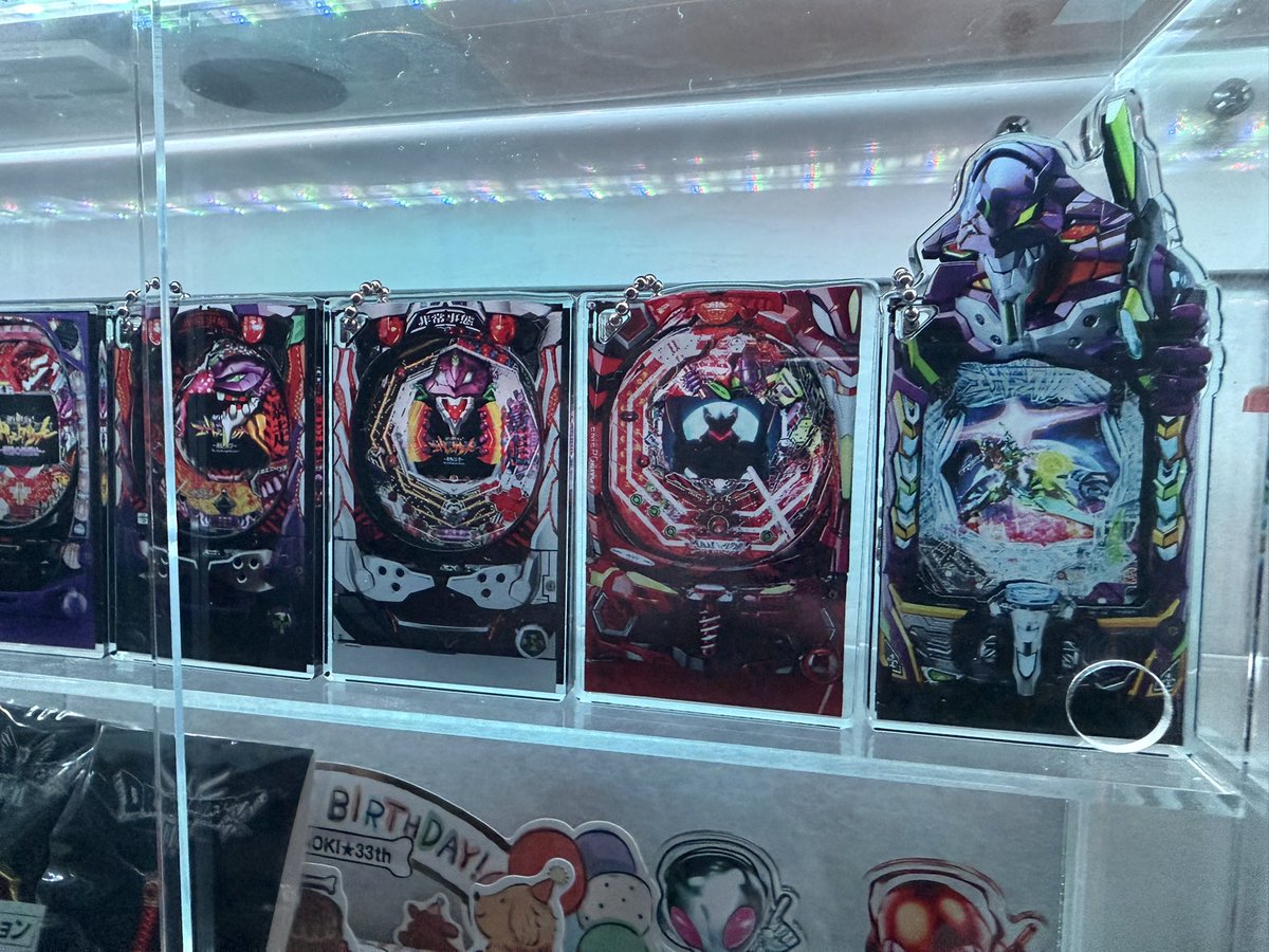 コレクション整理中 コレクションBOX整理中！ とりあえず今日取ってきた、エヴァ筐体の