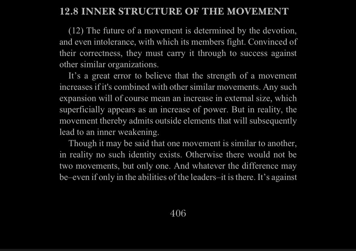 FabFansReturn's tweet photo. @TheCrazyChemyst @HyperboreaSlav How truly banal. Case study in the consequences of just repeating Volkisch Serpent 24/7.

Read Hitler’s words why don’t you.., he praises Christian intolerance, and says that we too must become intolerant for our worldviews to thrive.

“The GREATNESS of Christianity…” https://t.co/Ze6yyImApm
