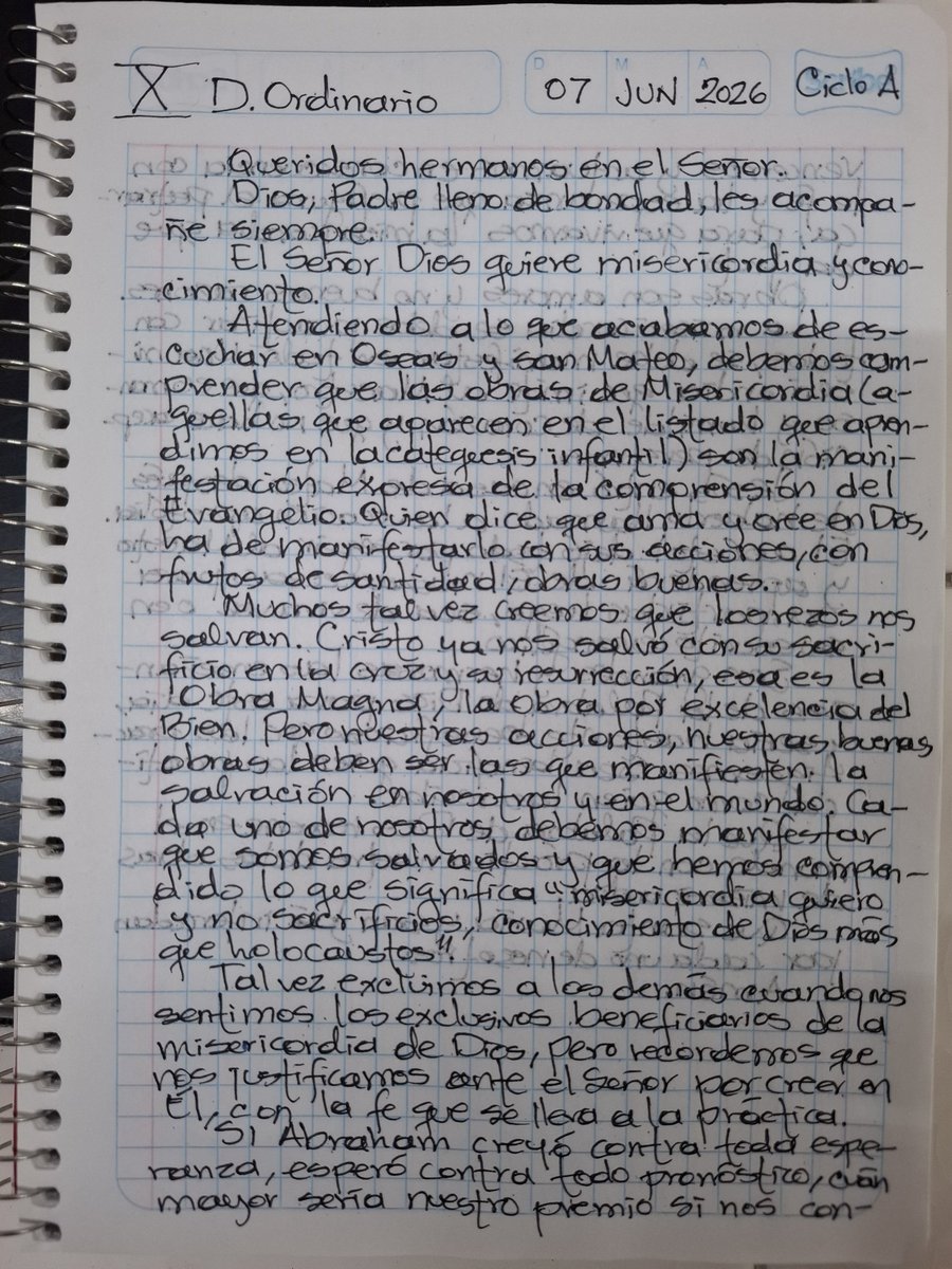 anda_joel's tweet photo. Homilía X Ordinario
07-06-2026
#SerSantos #BeSaints
@ArzobispadoGdl
@cardenalrobles
@ObispoMunilla
@19520226
@CurasOnline
@Fcoglez_obispo
@ManuelGracian
@kofc_mty
@KofC15581
@sbuenanueva
@raulrapidus
@philos1403
@padrehayen
@jaimecedillo
@arzobispomty
@pater_christian https://t.co/JYGX473rPC