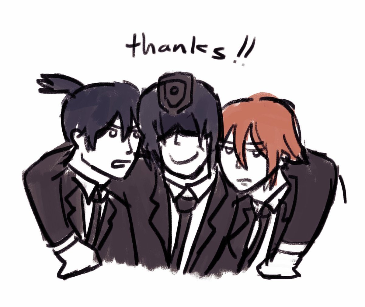 marmarlaade's tweet photo. just realised i hit 300 followers... here's this shitty doodle as celebration 🎉 https://t.co/luYG0duhuK