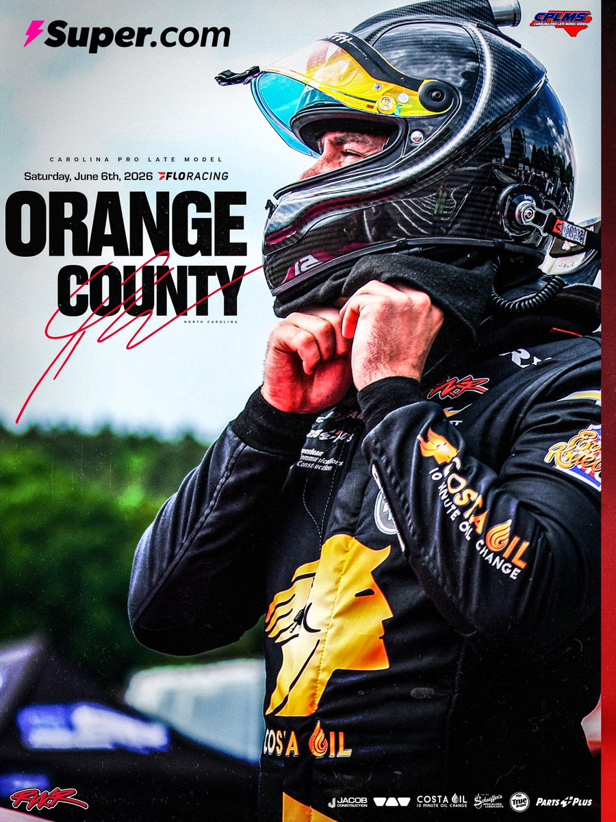 RickWareRacing's tweet photo. 📍 RACEDAY @OCS_Track 
#tunein LIVE @FloRacing 
• PLM Qualifying 6pm ET
• Green Flag 7pm ET https://t.co/cUk6v9M2C3