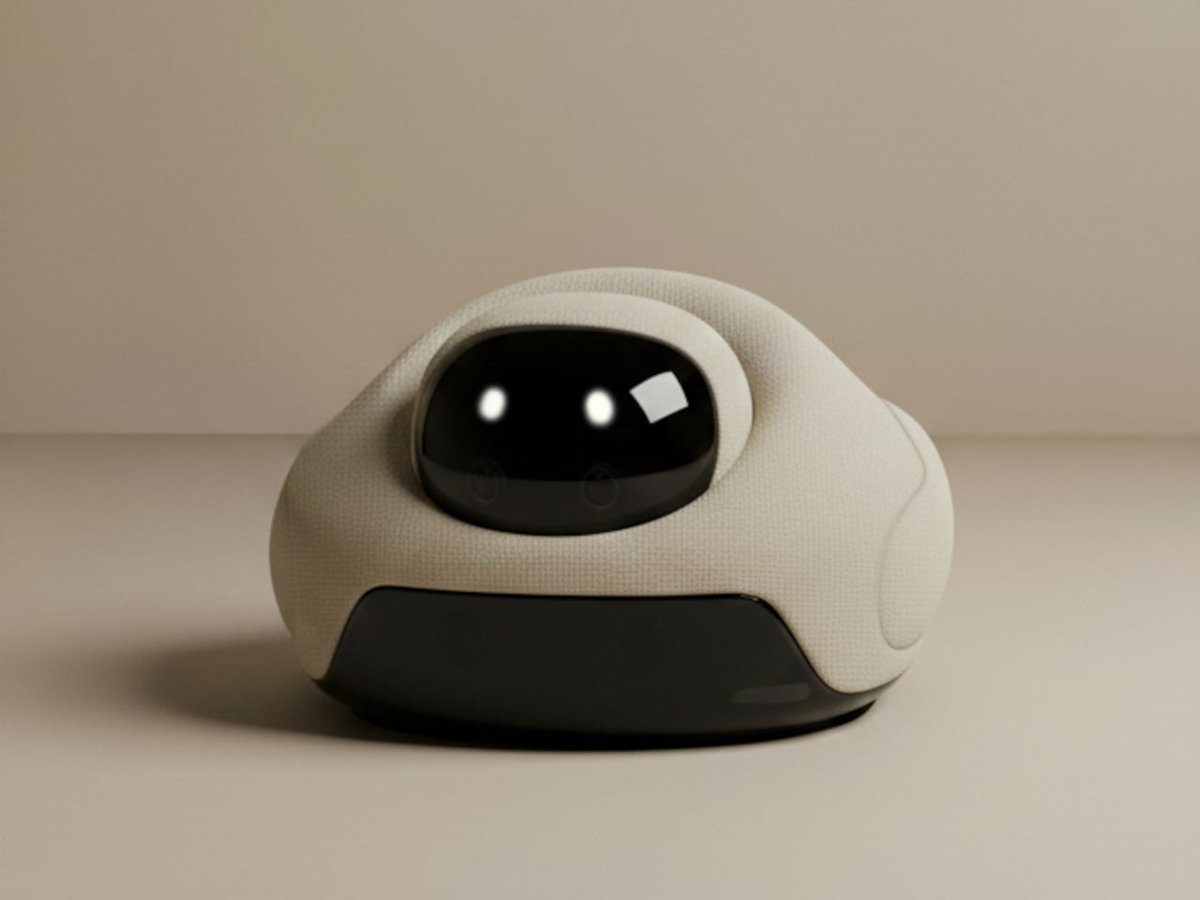 yankodesign's tweet photo. FutureWave’s Furny home robot talks to you by moving, not by talking https://t.co/V1NPnW0gHK https://t.co/gxcxGmLfNU