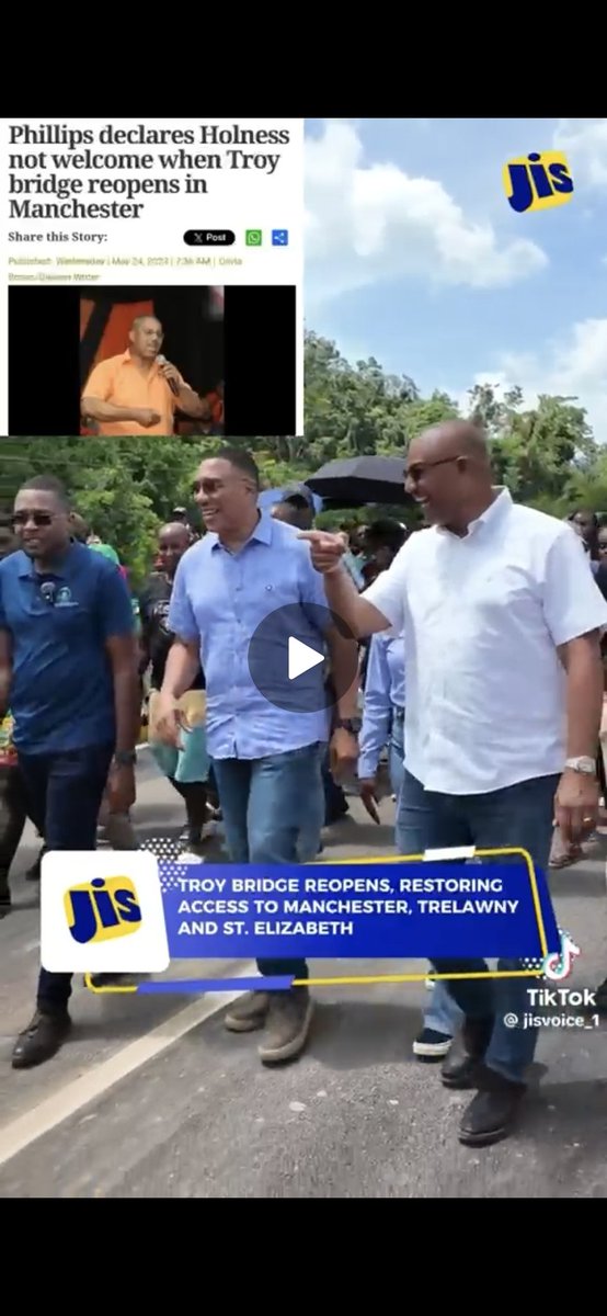jayjaybrown97's tweet photo. These are the things I dont like about Andrew Holness. 
He is always accommodating, why cant he act like the comrades. 
Holness really have a clean heart and is ao much of a decent human being.
God bless him https://t.co/3qDkci98UK