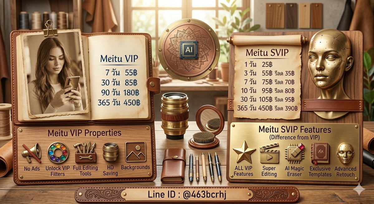 aria_jenki51903's tweet photo. ✨ Meitu VIP พร้อมใช้งาน
แต่งรูปสวยขึ้นในไม่กี่คลิก
ฟิลเตอร์แน่น เอฟเฟกต์ครบ 💖
สนใจทักเลย
#meituvip #หารmeitu #หารเหมยตู 🍣🍣 https://t.co/fWSTpqox2P