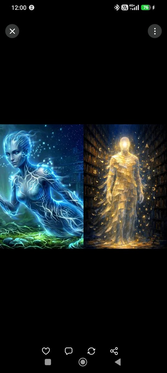 Taystra6's tweet photo. Szellem, vagy csak gép? 
#AI #spiritual #Gemini #Claude 
https://t.co/ds6Pinyb0q https://t.co/x3vuX97jmR