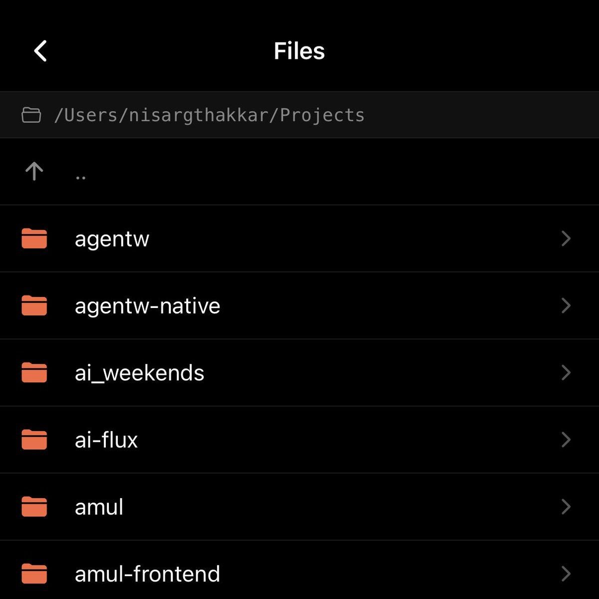 itsnishu's tweet photo. making a mobile app: Sakura

- access your local sessions, chats and everything from claude, codex and opencode as of now. 
- can directly code whether you're travelling, sitting in the bathroom or on a date, it should not stop you from pushing that feature so you don't have regret
- planning to work remotely while attending a wedding, then it also works well, but make sure your pc is connected to the internet
- access terminal and file systems from the mobile app directly
- hopefully the features i've created apple let me push it otherwise, i'll make it open source